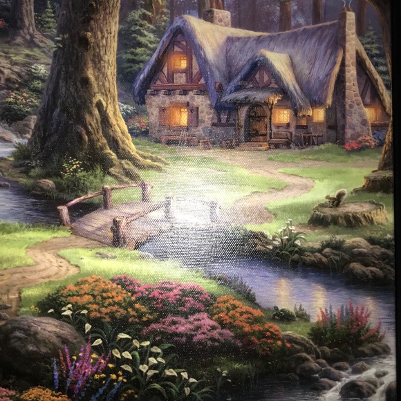 ♥️Thomas Kinkade canvas print♥️ - Picture 3 of 10